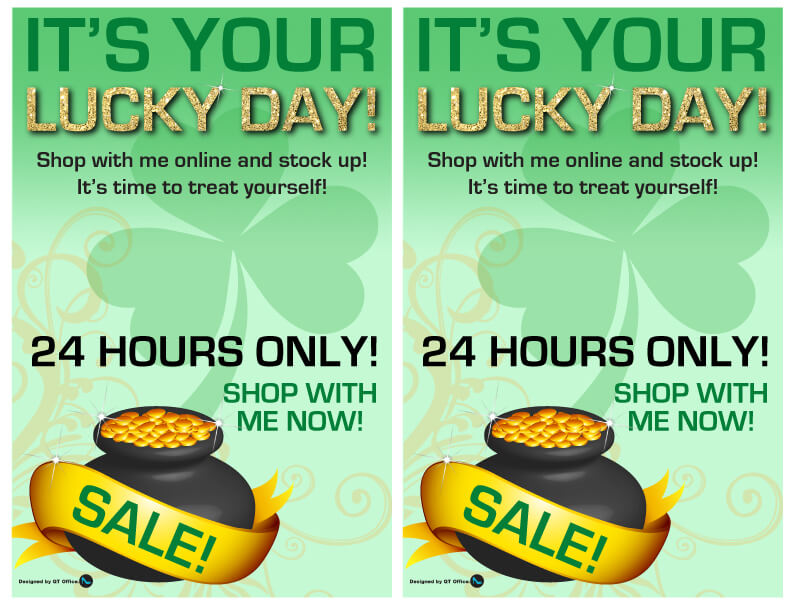 Mary Kay St. Patrick's Day - It's Your Lucky Day! - QT Office